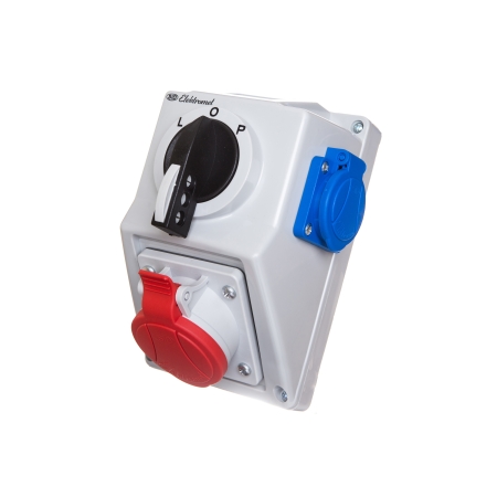 C16-48.1N ZESTAW INSTALACYJNY L-0-P 1X 230V 16/5 IP54