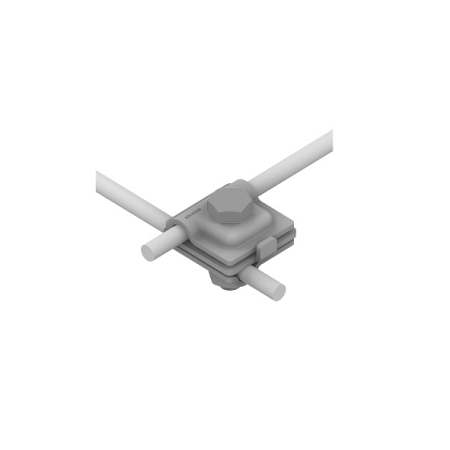 AN-02B/OG/ ZŁĄCZE PRZELOTOWE UNIWERSALNE JEDNOOTWOROWE 1X M10 OCYNKOWANE OGNIOWO