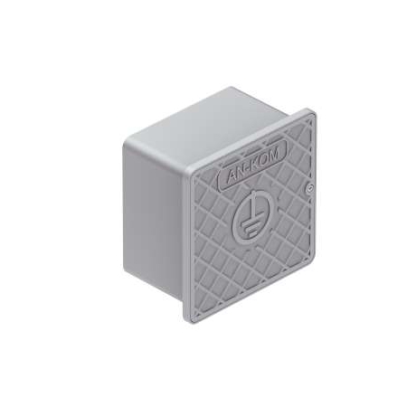 AN-60A/S, SKRZYNKA PROBIERCZA NA ELEWACJĘ 150X150X100