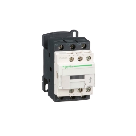 Schneider Electric Stycznik mocy TeSys D AC3 32A 4P 2NO 2NC cewka 24VAC, LC1D18B7