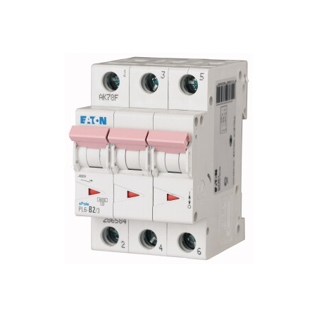 PL6-D16/3 WYŁĄCZNIK NADPRĄDOWY D 16A 3P 3M 6KA