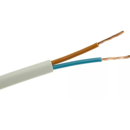 SP/W ZŁOTY PRZEWÓD PRZYŁĄCZENIOWY 2.5M (H03VVH2 2X0.75) PŁASKI WTYCZKA PŁASKA+ WSR ON-OFF