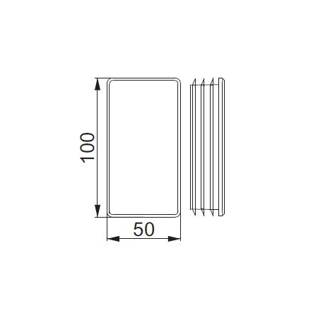 NOW100x50SR NAKŁADKA OCHRONNA