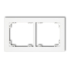 DECO BIAŁY RAMKA 2X