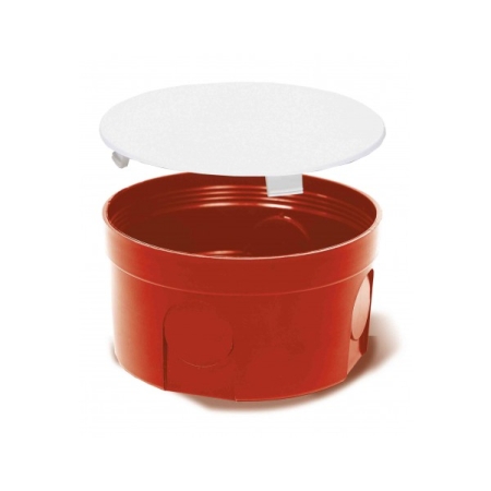 PO-80F PRO PUSZKA INSTALACYJNA PT 1X FI80 IP20 Z DEKLEM CEGLASTY