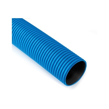 QRK160-6 NIEBIESKI RURA OSŁONOWA KARBOWANA DWUWARSTWOWA ZIEMNA HDPE FI160/138 450N/5CM