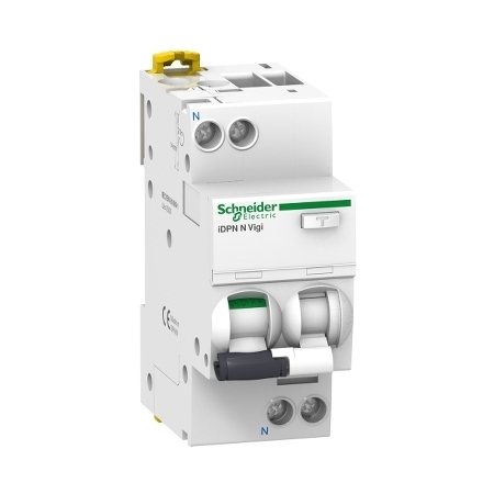 Schneider Electric Wyłącznik kombinowany Acti9 iDPNNVigi-C16-30-AC C 16A 1N-biegunowy 30 mA typ AC, A9D31616