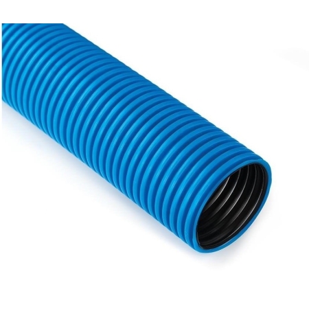 QRK160-25 FLEX NIEBIESKI RURA OSŁONOWA KARBOWANA DWUWARSTWOWA ZIEMNA HDPE FI160/138 450N/5CM