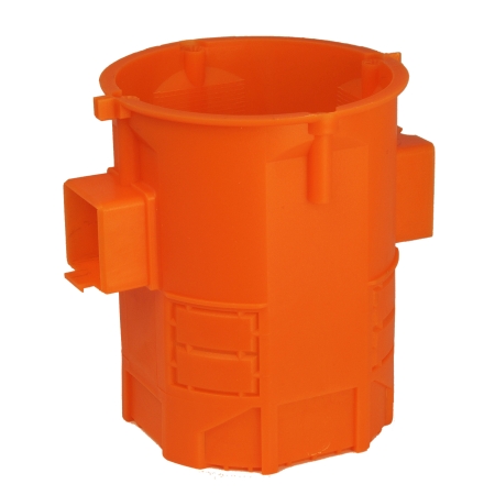 S 60GF PUSZKA INSTALACYJNA PT 1X FI60 80MM EKSTRAGŁĘBOKA SZEREGOWA POMARAŃCZOWY