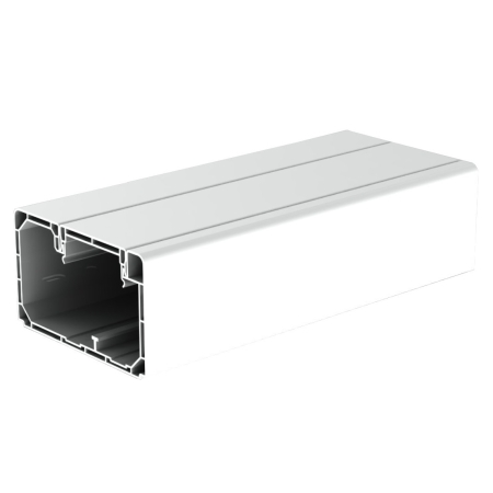 PK  90X55 KANAŁ KABLOWY PODPARAPETOWY BEZHALOGENOWY 2-ŚCIENNY 2M 90X55 PC ABS IP40 BIAŁY