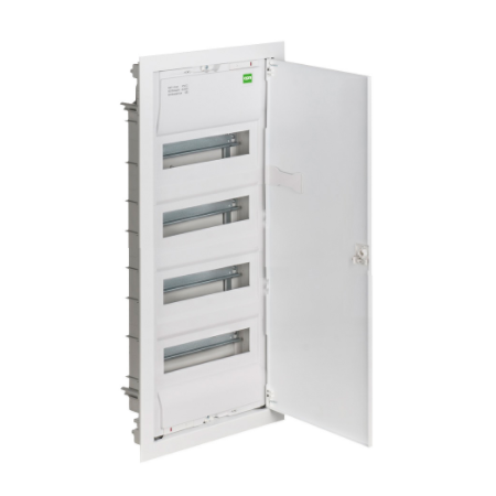 MSF RP ROZDZIELNIA PLASTIKOWA PT 56M 4X 14M N+PE IP30 IK05 728X358X94 DRZWI PEŁNE METAL BIAŁY