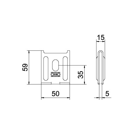 K12 1818 UCHWYT NAŚCIENNY FS
