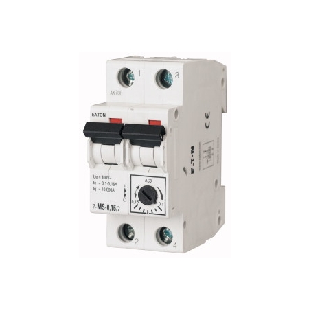 Z-MS- 2.5/2 WYŁĄCZNIK SILNIKOWY 2.5A 230V AC 10KA