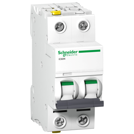 Schneider Electric Wyłącznik nadprądowy Acti9 iC60N-C4-2 C 4A 2-biegunowy, A9F04204