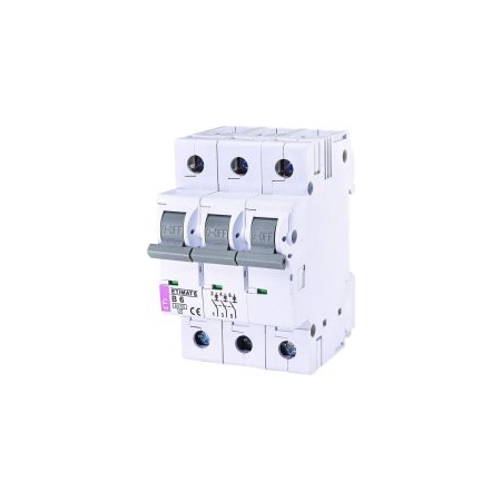 ETIMAT 6 WYŁĄCZNIK NADPRĄDOWY B 6A 3P 3M 6KA