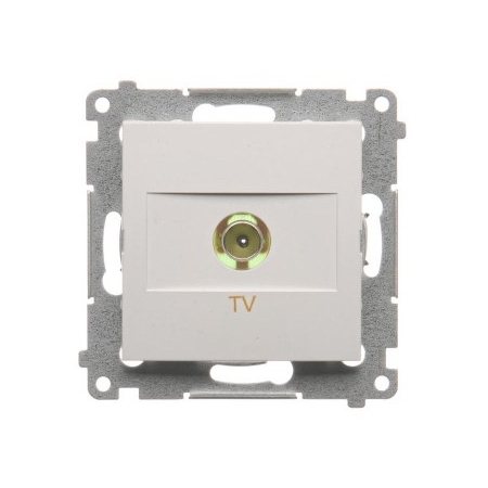 SIMON 54 MODUŁ BIAŁY GNIAZDO TV KOŃCOWE