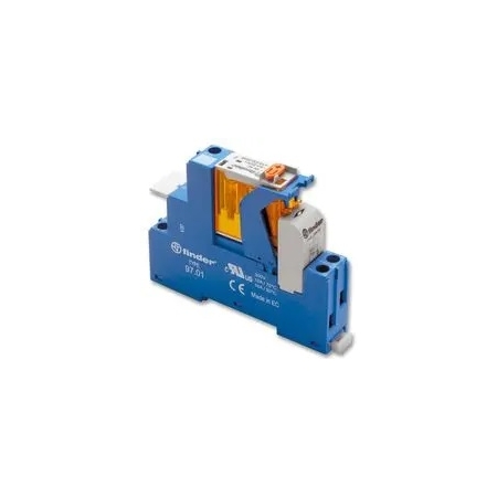 F4C-02-9-024-0050 MODUŁ SPRZĘGAJĄCY PRZEKAŹNIKOWY 8A 2P 24V DC + LED, DIODA GASZENIOWA