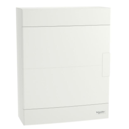 EASY9 ROZDZIELNIA PLASTIKOWA NT 24M 2X 12M N+PE 326X256X103 IP40 IK07 DRZWI PEŁNE BIAŁY