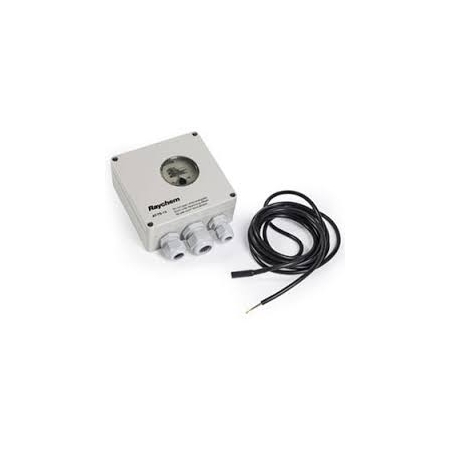AT-TS-13 TERMOSTAT NT -5ST C - +15ST C 230V AC IP65 Z POMIAREM TEMPERATURY RUROCIĄGU LUB OTOCZENIA
