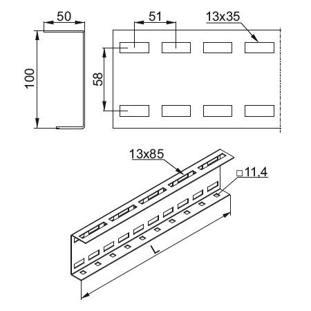 BDFCH100/2.75NMC PROFIL