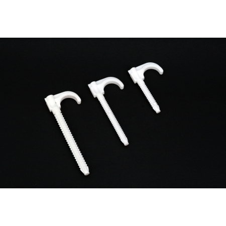 H100/1 HAK POJEDYŃCZY FI25 100MM DO RUR RL, RS, PESZLI