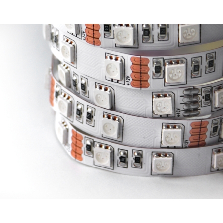 TAŚMA LED  4.8W/1M 10M 8MM 12V DC IP20 ŚCIEMNIALNA 840 NW 4000K 490LM/1M 60XLED/1M 120ST