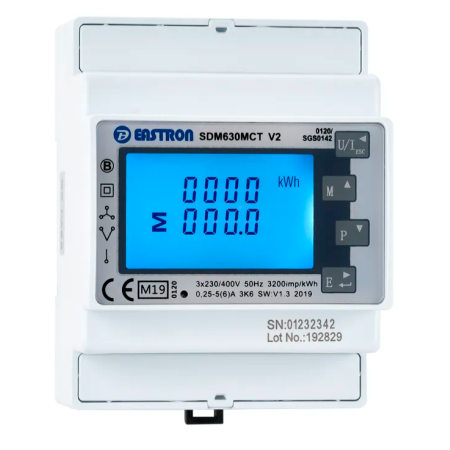 LICZNIK ENERGII POŚREDNI 3F ESCT-T24 4M MODBUS SOLPLANET