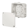 PK-2 PUSZKA INSTALACYJNA NT 108X108X58 IP55 6 DŁAWIKÓW BIAŁY EP-LUX