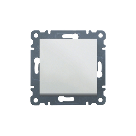 LUMINA SOUL/ INTENSE/ PASSION MODUŁ BIAŁY PRZYCISK 1X 1Z ZACISKI ŚRUBOWE 10AX 250V