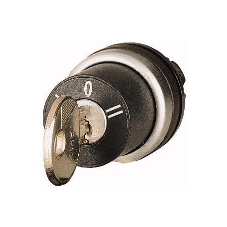 M22-WRS3 NAPĘD PRZEŁĄCZNIKA 3 POŁOŻENIOWY STABILNY Z KLUCZEM CZARNY TYTAN IP66