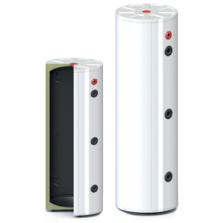 ZBIORNIK BUFOROWY PIONOWY STOJĄCY 170L BEZ WĘŻOWNICY SOLIBUFFER 200 GATUNEK II