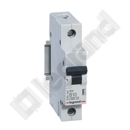 RX3 WYŁĄCZNIK NADPRĄDOWY B 10A 1P 1M 6KA