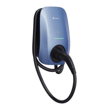 WALLBOX ŁADOWARKA 11KW, RFID/NFC, WIFI +BLUETHOOTH+RS485, NIEBIESKI , 5M KABEL +ETH