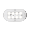 OVAL LED BASIC BIAŁY OPRAWA KANAŁOWA LED NT 4.7W NW 4000K 450LM IP44 230V PC