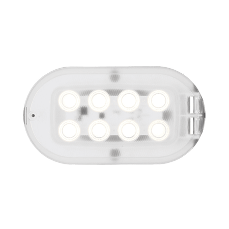 OVAL LED BASIC BIAŁY OPRAWA KANAŁOWA LED NT 4.7W NW 4000K 450LM IP44 230V PC
