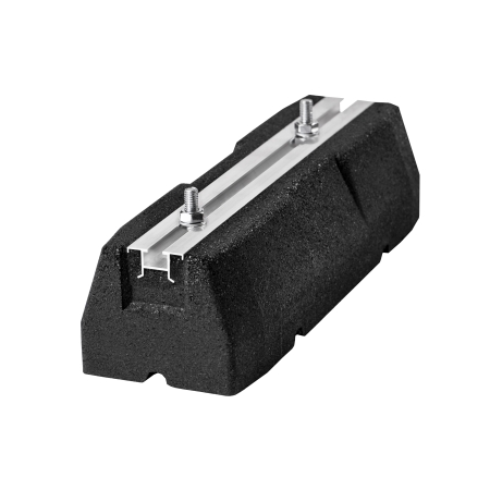 WSPORNIK GUMOWY 400X95X130 UNI-BOX POD KLIMATYZATOR/ POMPĘ CIEPŁA RB400/130/BOX