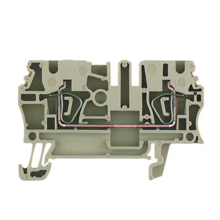 ZDU  2.5 ZŁĄCZKA PRZELOTOWA SPRĘŻYNOWA BEŻ