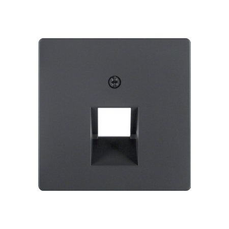 Q.X MODUŁ ANTRACYT PŁYTKA DO GNIAZD 1X UAE