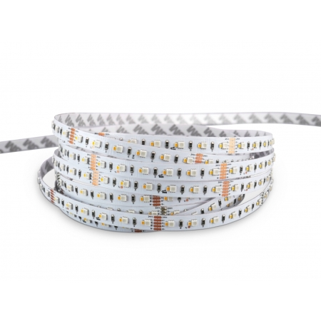 TAŚMA LED RGBW 16W/M 5M 10MM 24V DC IP20 ŚCIEMN. RGB 118/304/84LM/M + 4000K CRI90+ 424LM/M 72XLED/M