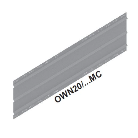 OWN20/2.12MC OSŁONA WIATROWA Z REGULACJĄ UNIWERSALNA 0.5MM