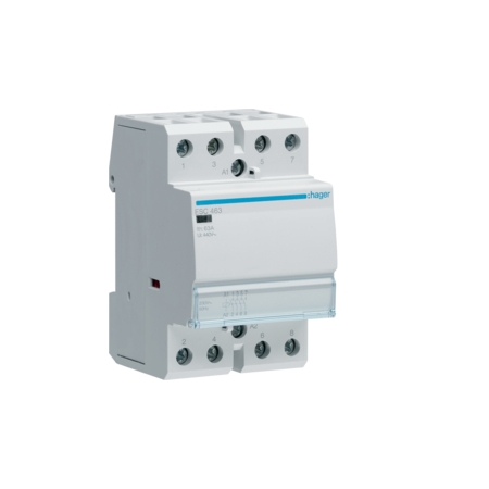 ESC463 STYCZNIK MODUŁOWY 63A 4Z 3M 230V AC