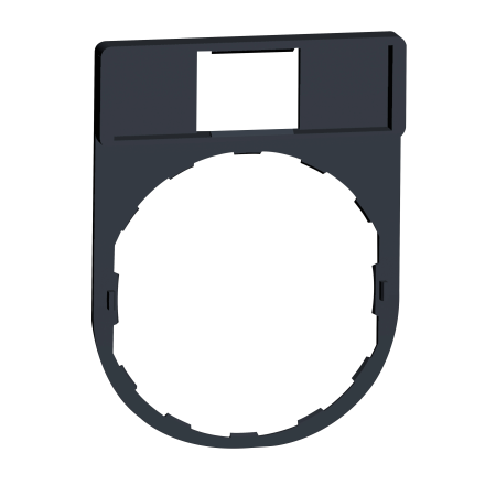 Schneider Electric Harmony XB6 Ramka 30X40mm do mocowania etykiet o wymiarach 8X27mm, ZBZ32