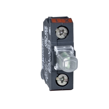 Schneider Electric Harmony XAL Zestaw świetlny ze zintegrowaną diodą LED 24V biały, ZALVB1