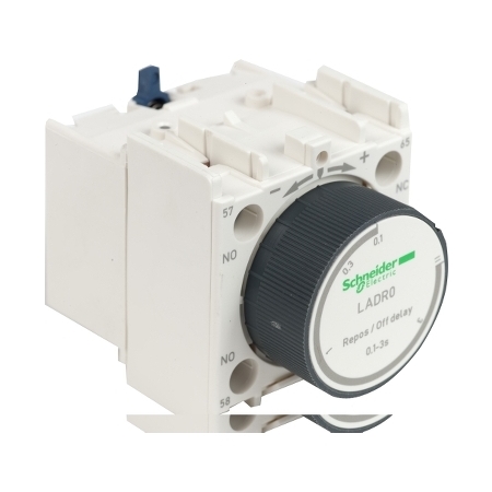 Schneider Electric Blok styków pomocniczych opóźniających 0,1-3s TeSys 1NO 1NC zaciski skrzynkowe, LADR0