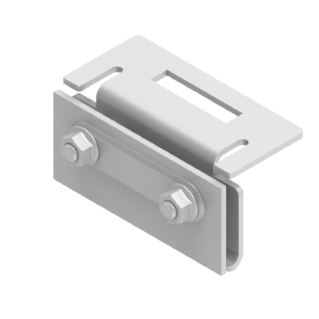 UBZRPE32 UCHWYT DO BLACHY Z RĄBKIEM STOJĄCYM