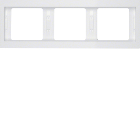 K.1 BIAŁY RAMKA 3X POZIOMA