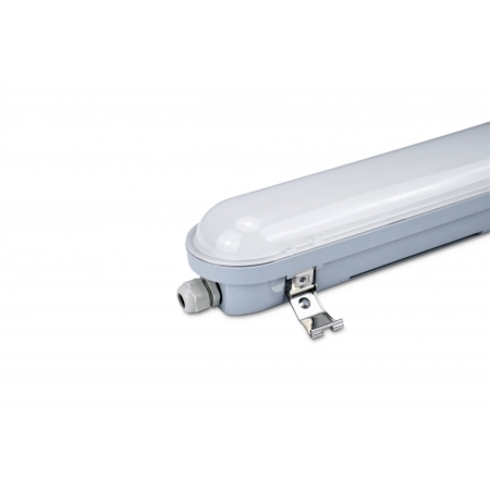 HEMI LED INDUSTRY SZARY OPRAWA LINIOWA HERMETYCZNA LED 52W 840 NW 4000K 7700LM 1500MM IP66 IK08 PC