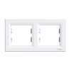 Schneider Electric Asfora, ramka 2-krotna, pozioma, biały, EPH5800221