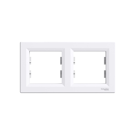 Schneider Electric Asfora, ramka 2-krotna, pozioma, biały, EPH5800221