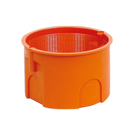 Z 60KF PUSZKA INSTALACYJNA PT 1X FI60 41MM PŁYTKA POMARAŃCZOWY